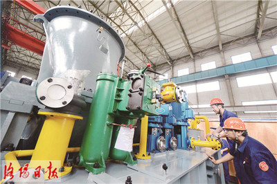 洛阳制造 新型汽轮机创新突破，市场订单持续增长